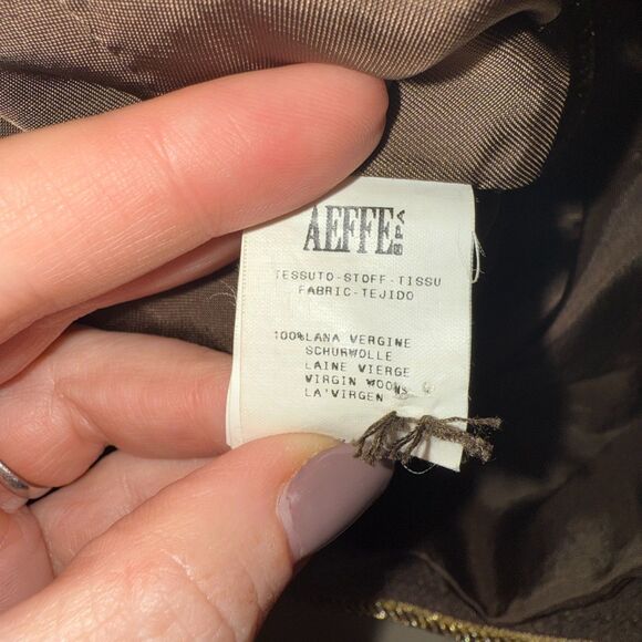 Moschino CheapandChic Wool Military Blazer - Brown 6 - Picture 8 of 9